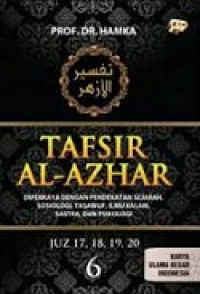 Image of Tafsir al Azhar 6 : Juz 17,18,19,20