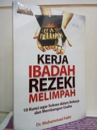 Image of Kerja ibadah rezeki melimpah